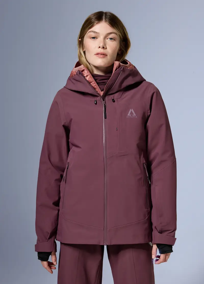 Giacca Guscio Altavia With Deborah Compagnoni, Donna, Viola miniatura 2