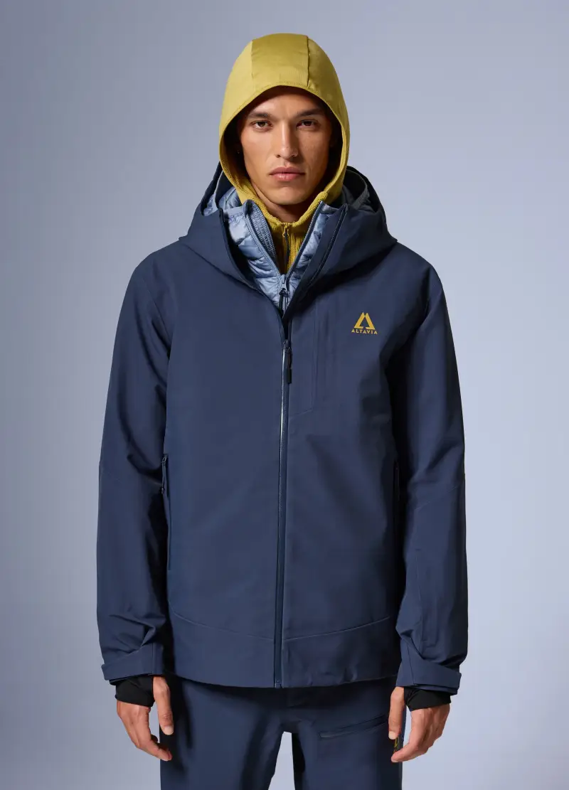 Giacca Guscio Altavia With Deborah Compagnoni, Unisex, Blu miniatura 2