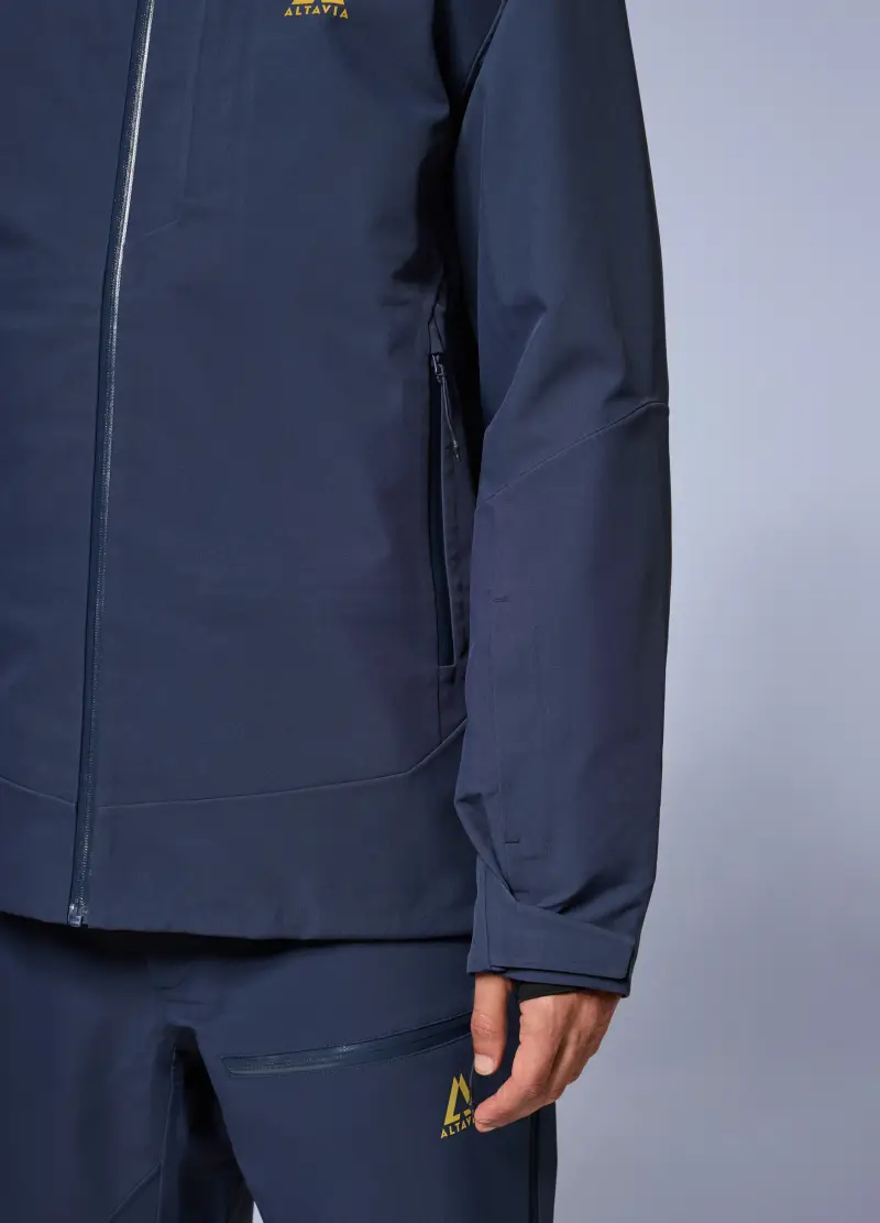 Giacca Guscio Altavia With Deborah Compagnoni, Unisex, Blu miniatura 3