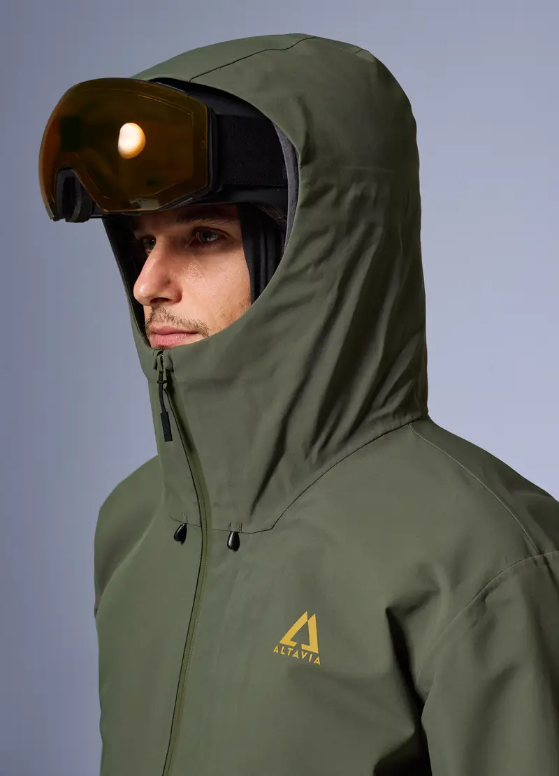 Giacca Guscio Altavia With Deborah Compagnoni, Unisex, Verde miniatura 3