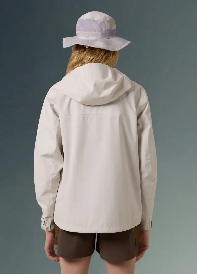 Giacca Guscio Antipioggia Altavia With Deborah Compagnoni, Donna, Bianco miniatura 3