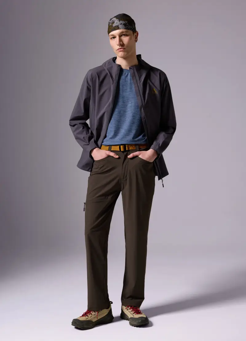 Giacca Guscio Antipioggia Altavia With Deborah Compagnoni, Uomo, Grigio