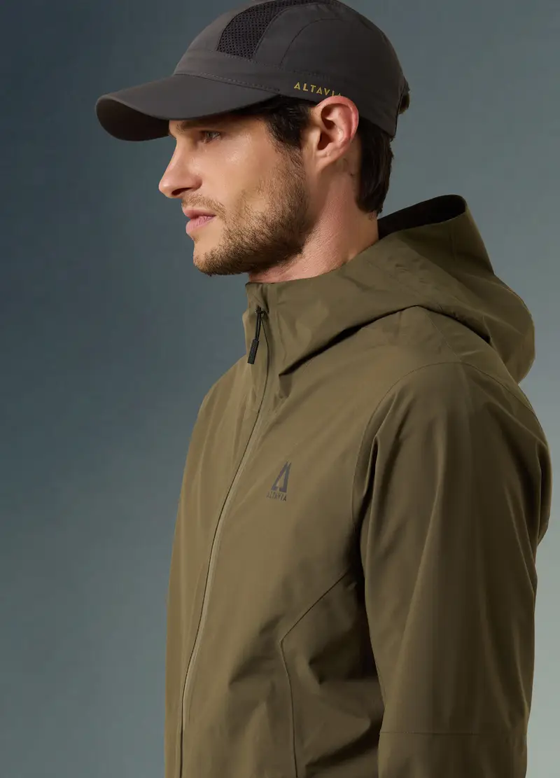 Giacca Guscio Antipioggia Altavia With Deborah Compagnoni, Uomo, Verde