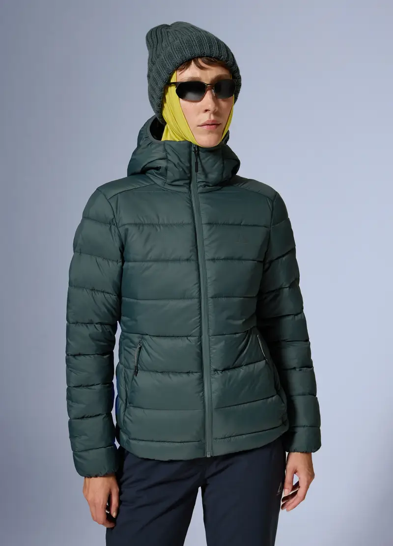 Giacca Imbottita Altavia With Deborah Compagnoni, Donna, Verde miniatura 2