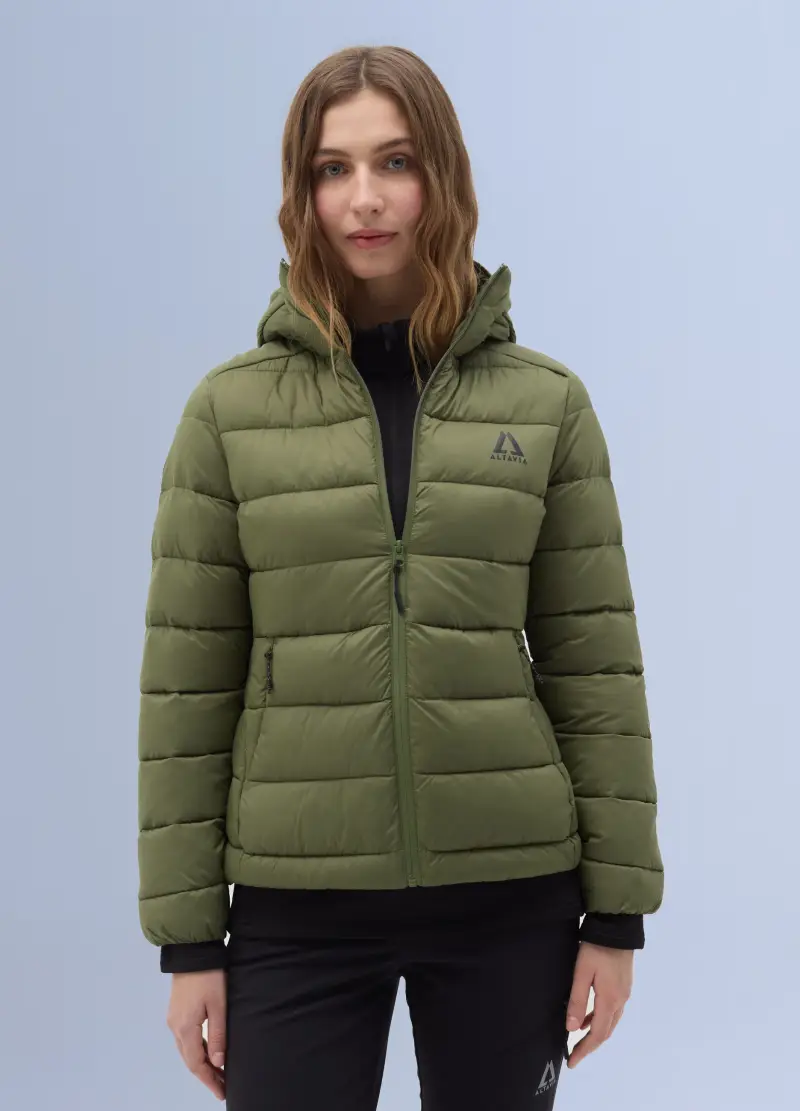Giacca Imbottita Altavia With Deborah Compagnoni, Donna, Verde miniatura 2