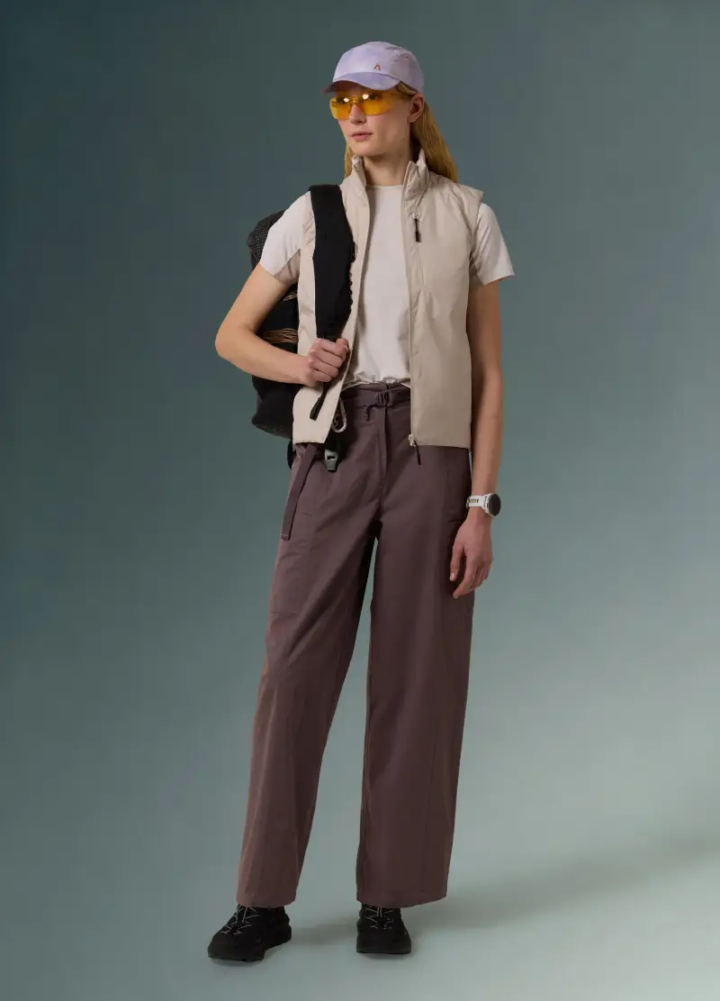 ALTAVIA Gilet Donna Beige 4330025 miniatura 2