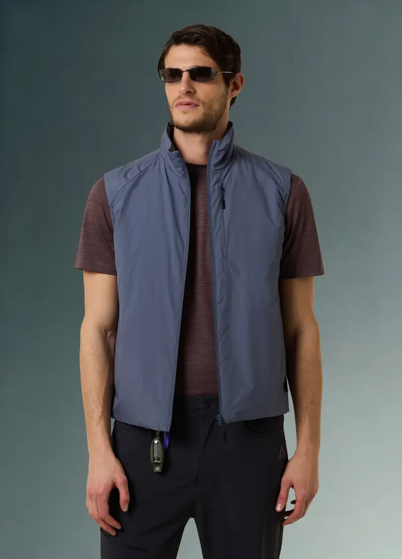 Gilet Imbottito Altavia With Deborah Compagnoni, Uomo, Blu miniatura 2