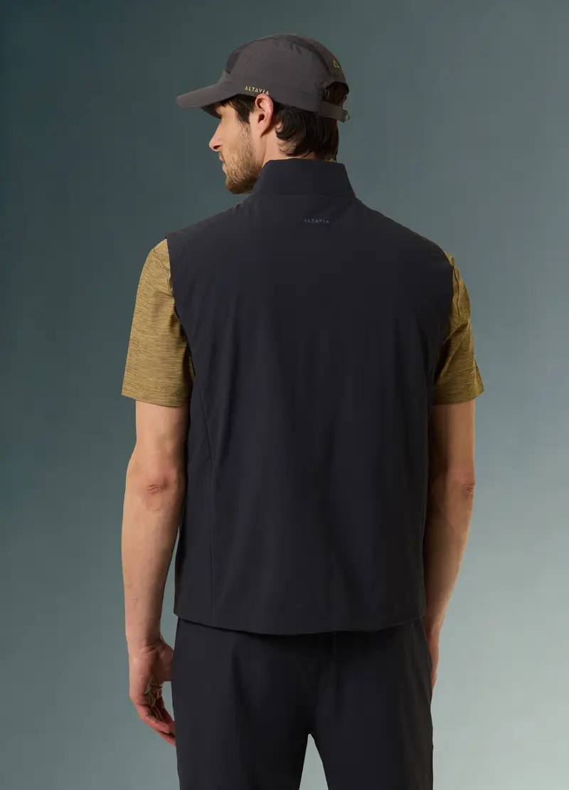 Gilet Imbottito Altavia With Deborah Compagnoni, Uomo, Blu miniatura 3