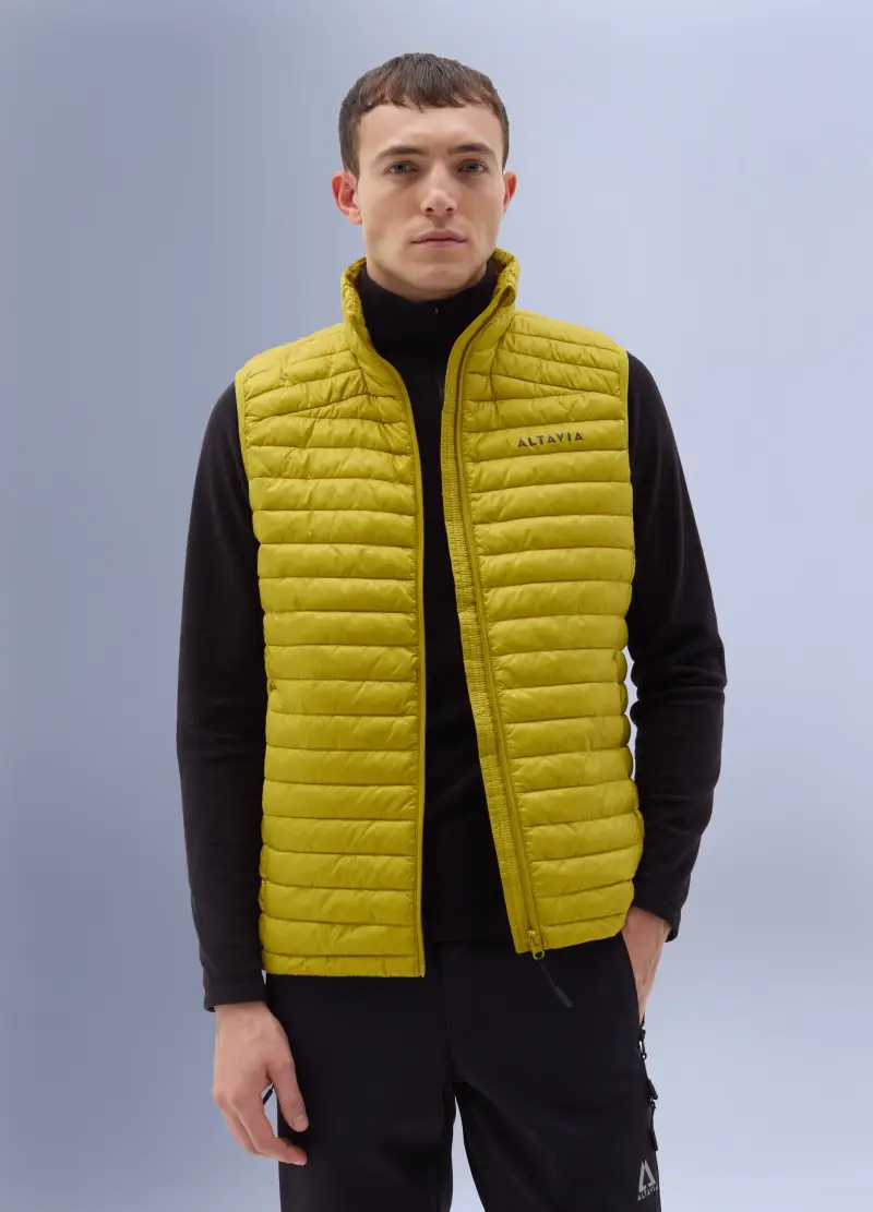 ALTAVIA Gilet Uomo Giallo 3755618