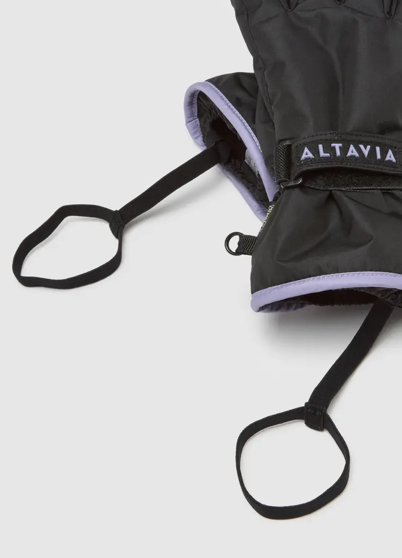 ALTAVIA Guanti Bambina Nero 3983898 miniatura 3