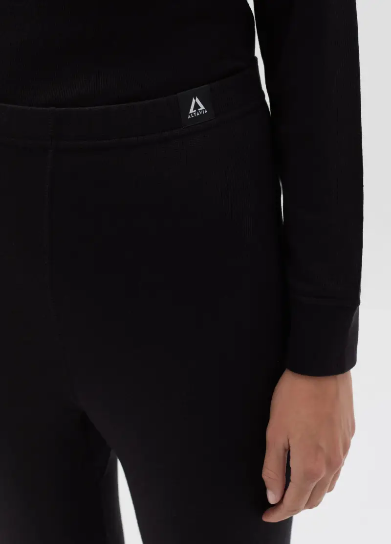 ALTAVIA Leggings Donna Nero 4152700 miniatura 3