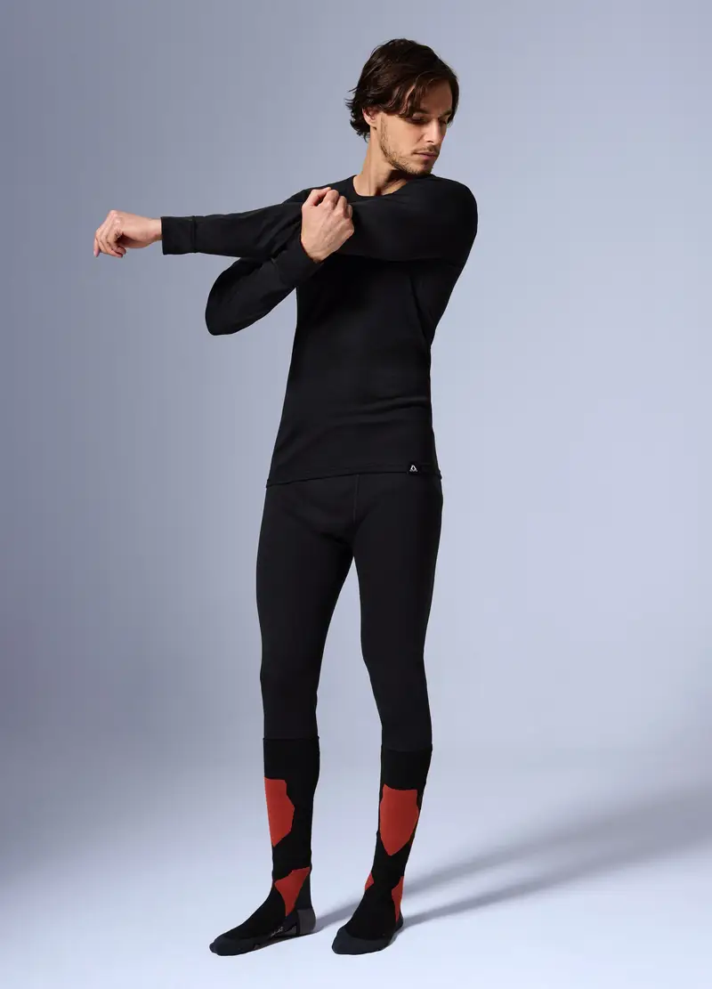 Leggings Termici Altavia With Deborah Compagnoni, Unisex, Nero