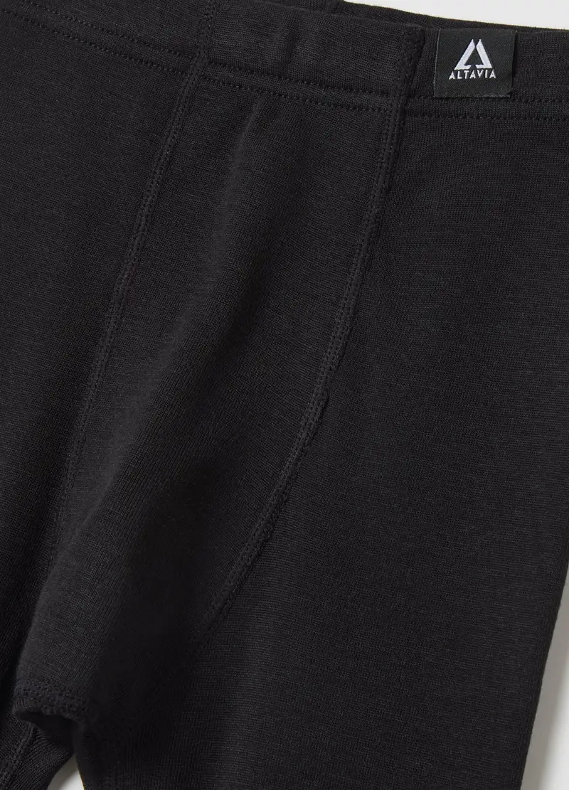 ALTAVIA Leggings Bambino Nero 2824326 miniatura 3