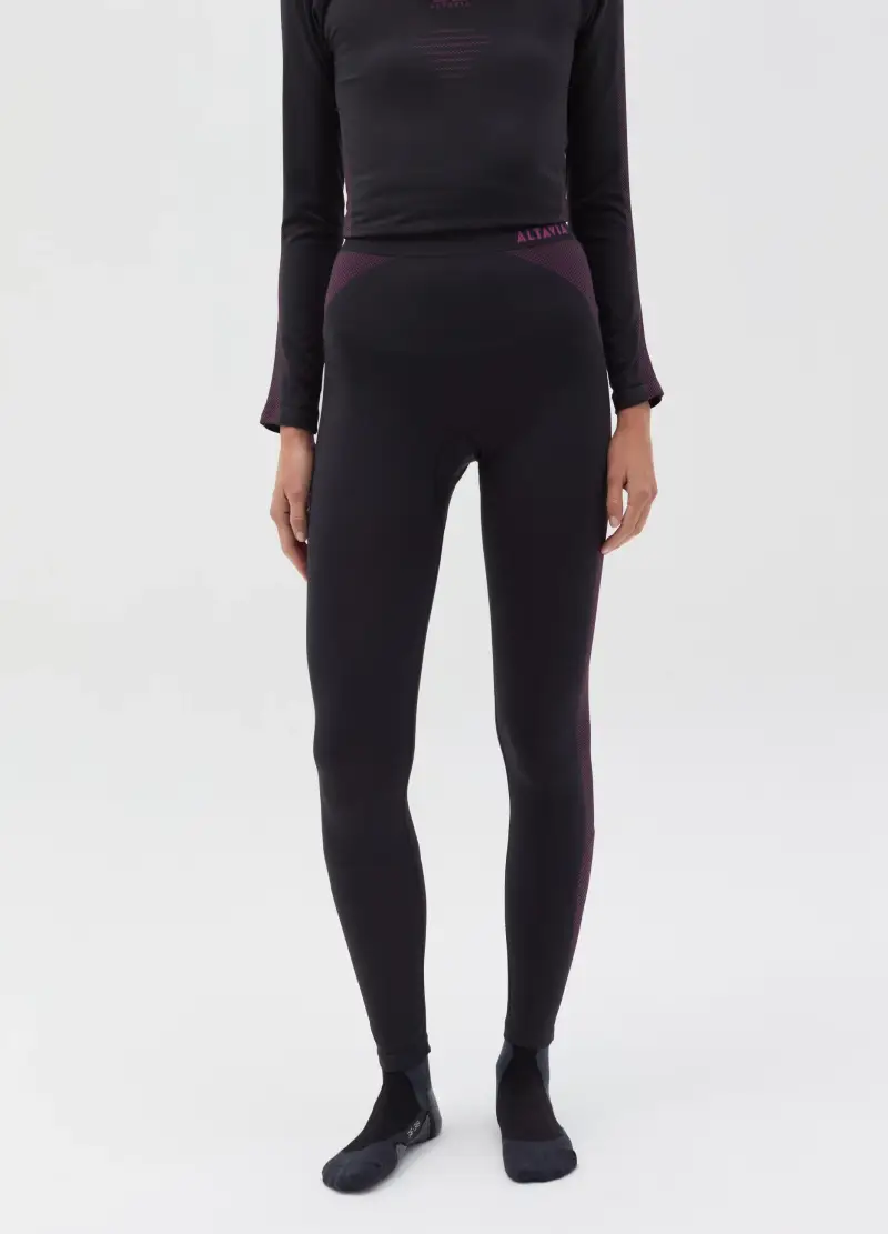 ALTAVIA Leggings Donna Argento 3425675 miniatura 2