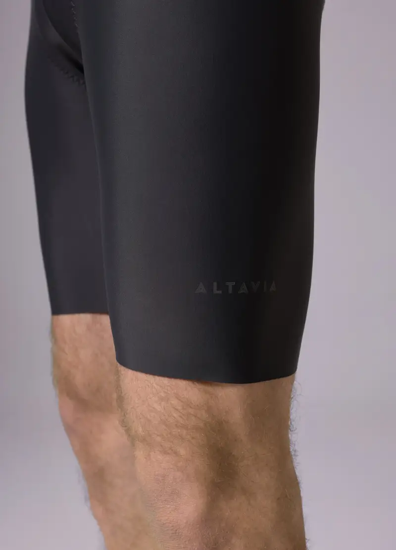 Pantaloncino Da Ciclismo Altavia, Uomo, Grigio miniatura 3