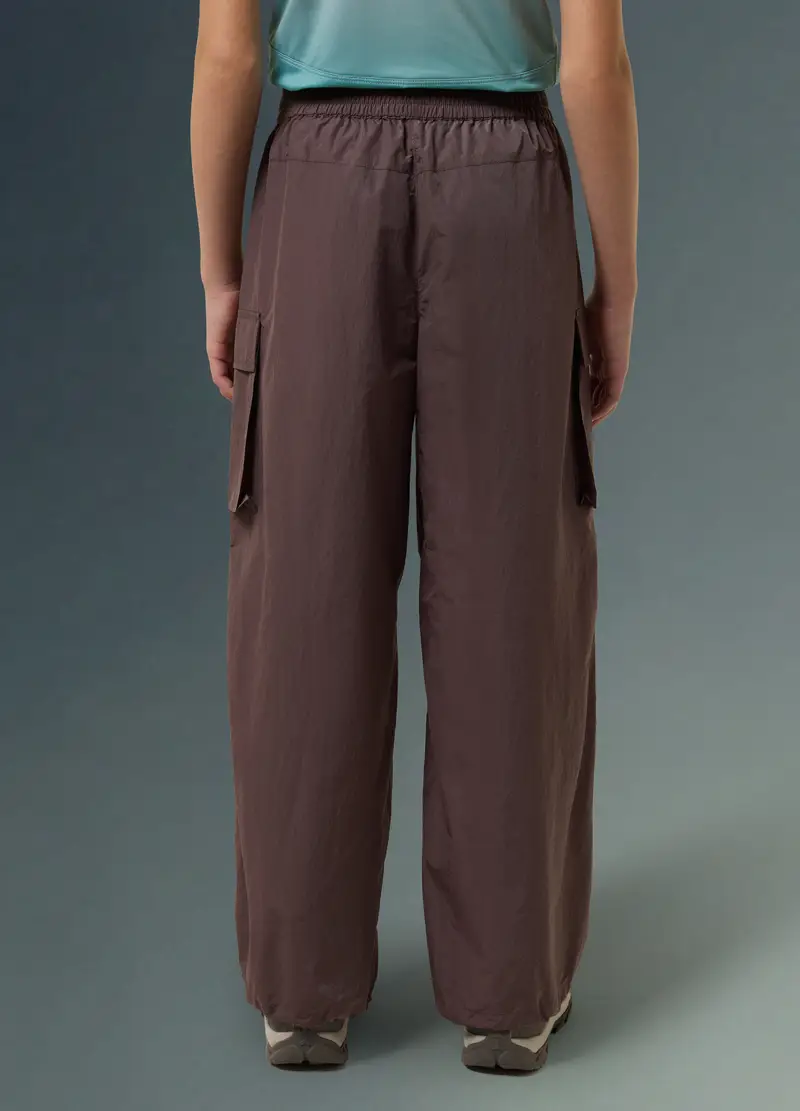 Pantalone Cargo Wide Leg Altavia With Deborah Compagnoni, Bambina, Viola miniatura 3