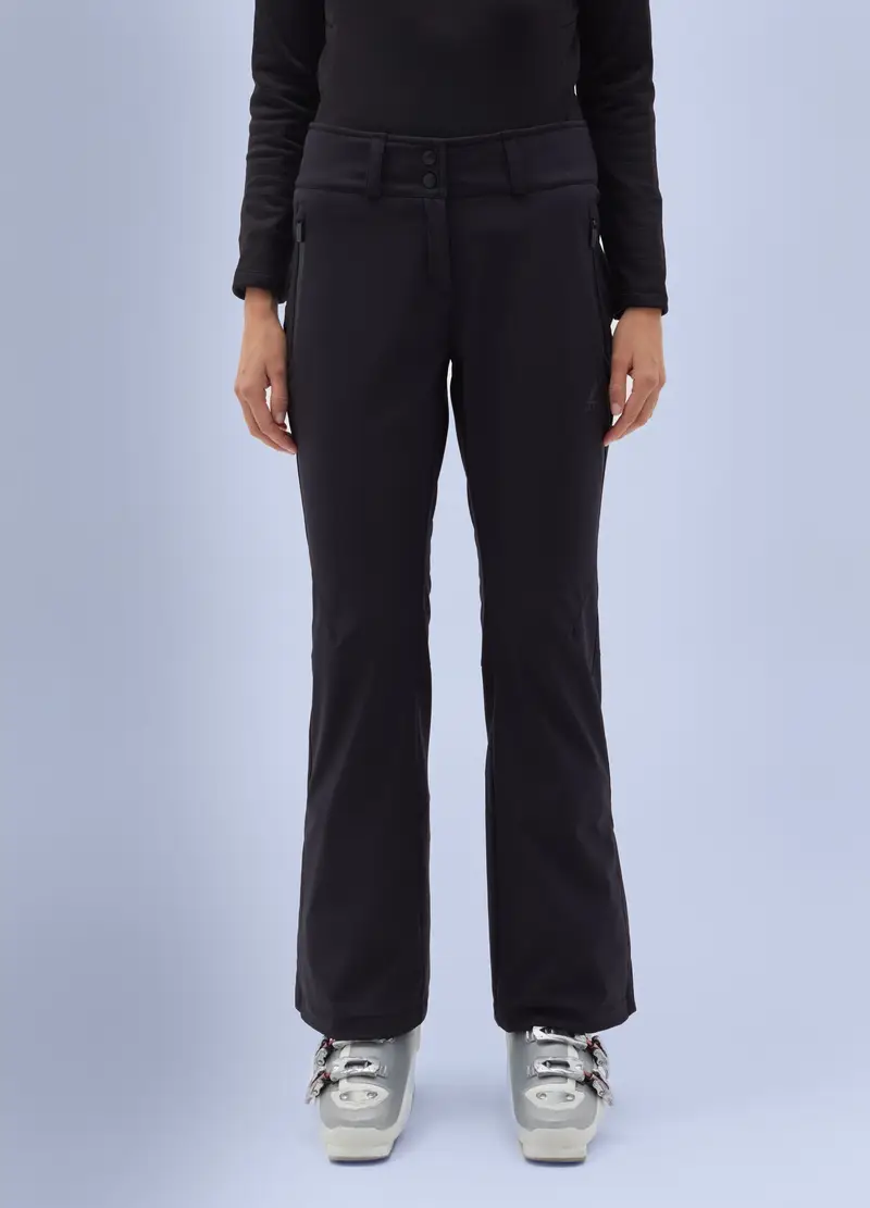 , Pantalone Da Sci Softshell Altavia With Deborah Compagnoni, Donna, Nero miniatura 2