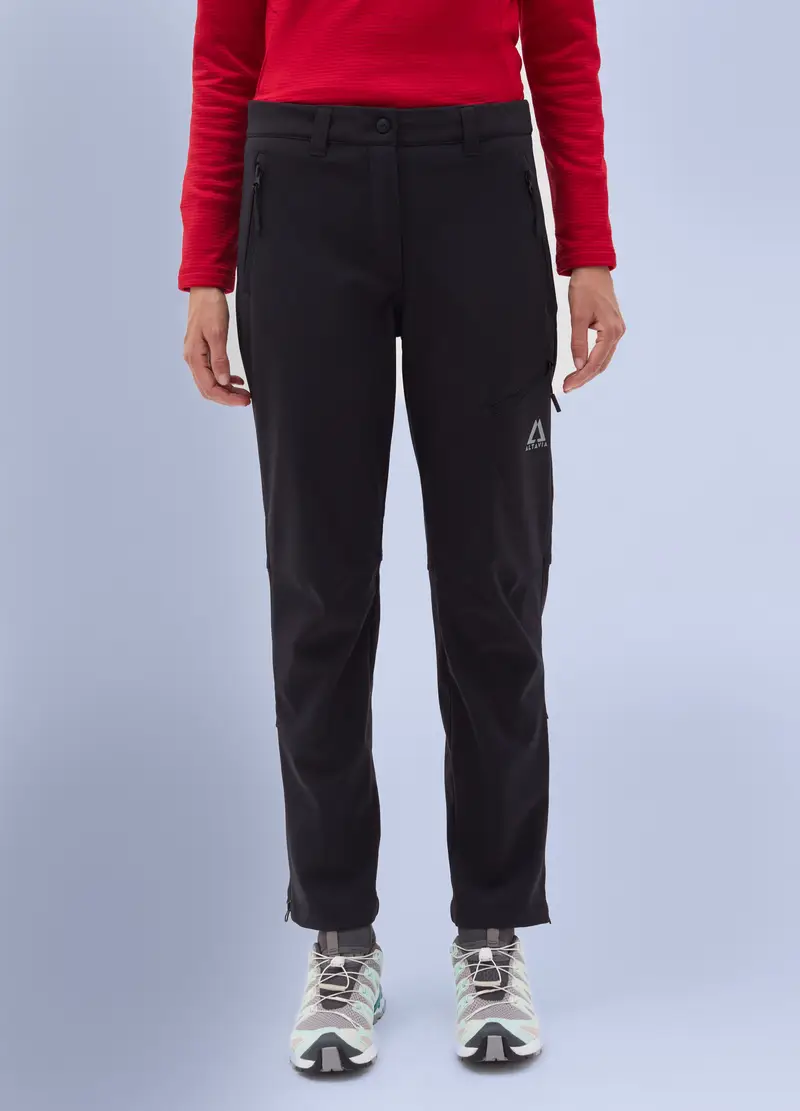 Pantalone Trekking Termico Altavia With Deborah Compagnoni, Donna, Nero miniatura 2