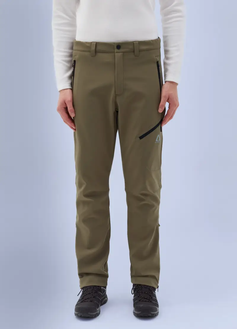 Pantalone Trekking Termico Altavia With Deborah Compagnoni, Uomo, Verde miniatura 2