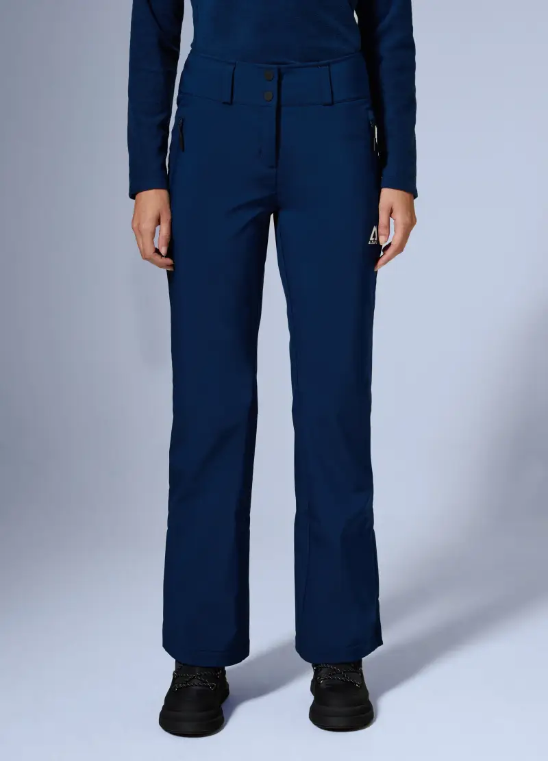, Pantaloni Da Sci Softshell Altavia With Deborah Compagnoni, Donna, Blu miniatura 2