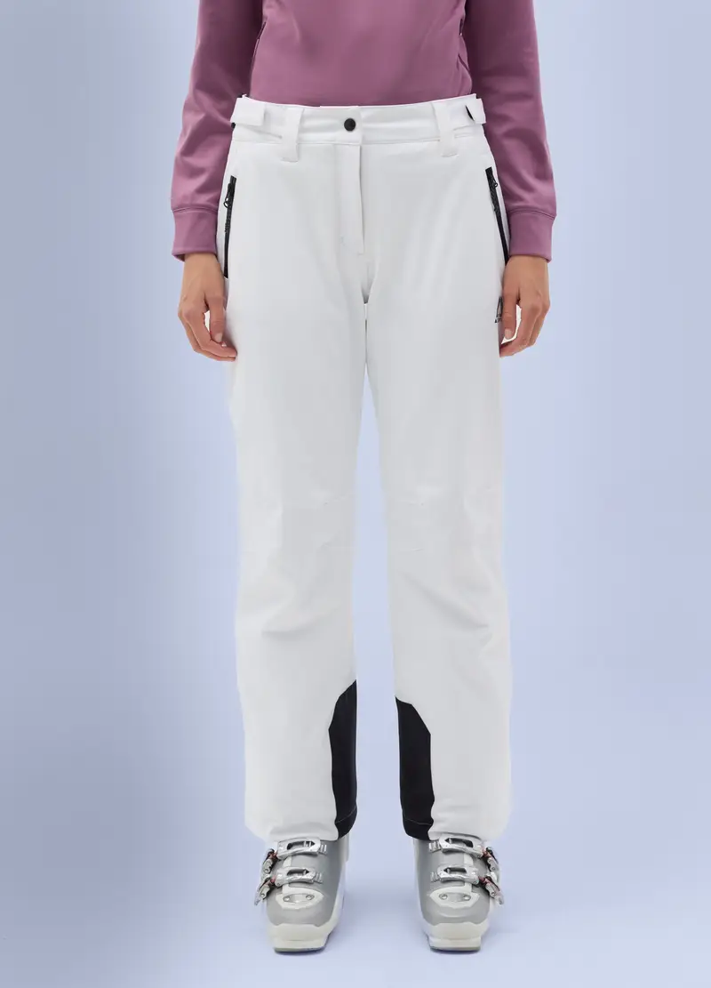 Pantaloni Da Sci Termici Altavia With Deborah Compagnoni, Donna, Bianco miniatura 2