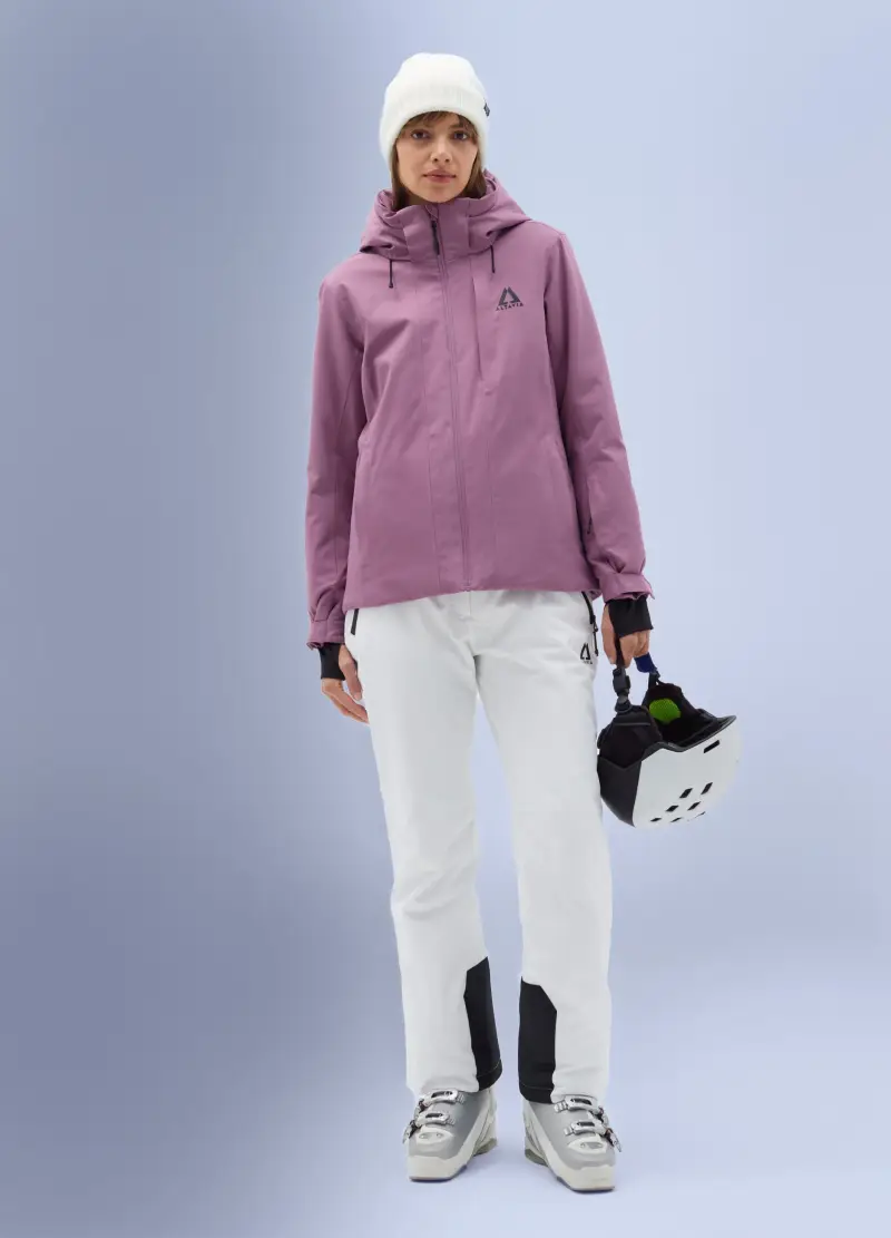 Pantaloni Da Sci Termici Altavia With Deborah Compagnoni, Donna, Bianco