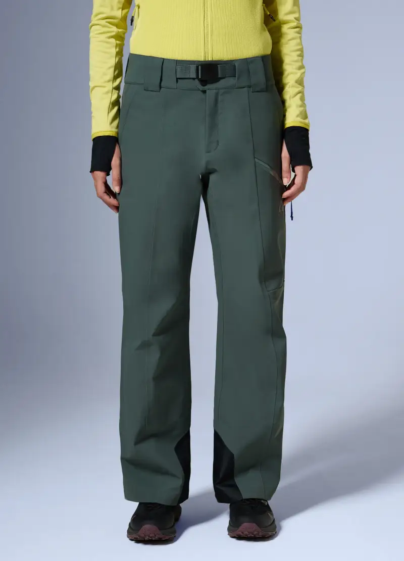 Pantaloni Guscio Altavia With Deborah Compagnoni, Donna, Verde miniatura 2