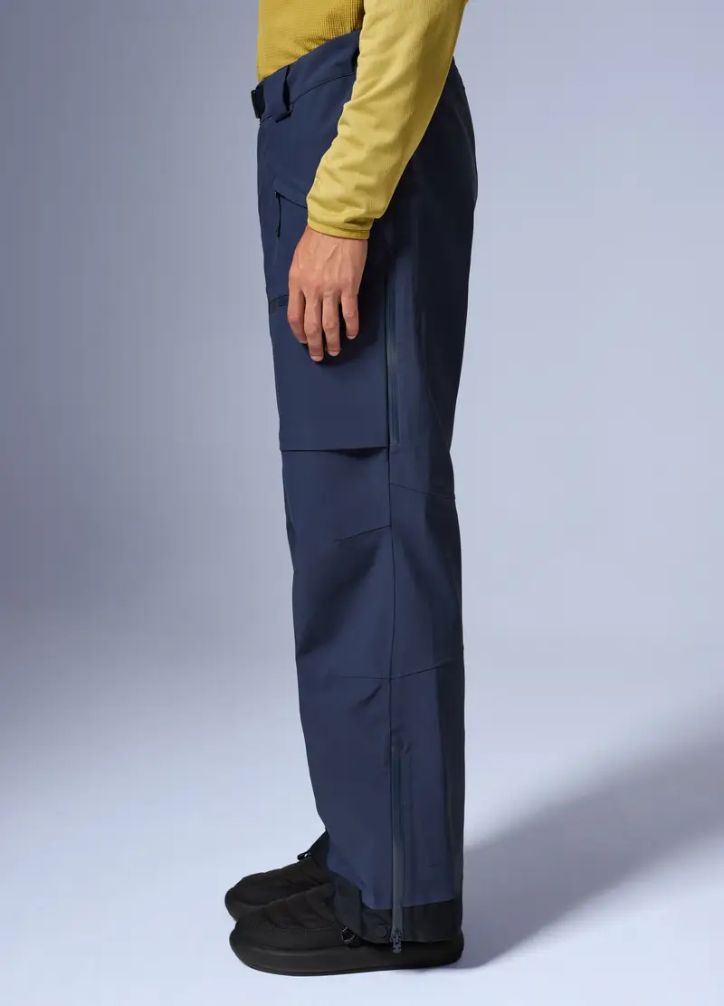 Pantaloni Guscio Altavia With Deborah Compagnoni, Unisex, Blu miniatura 3