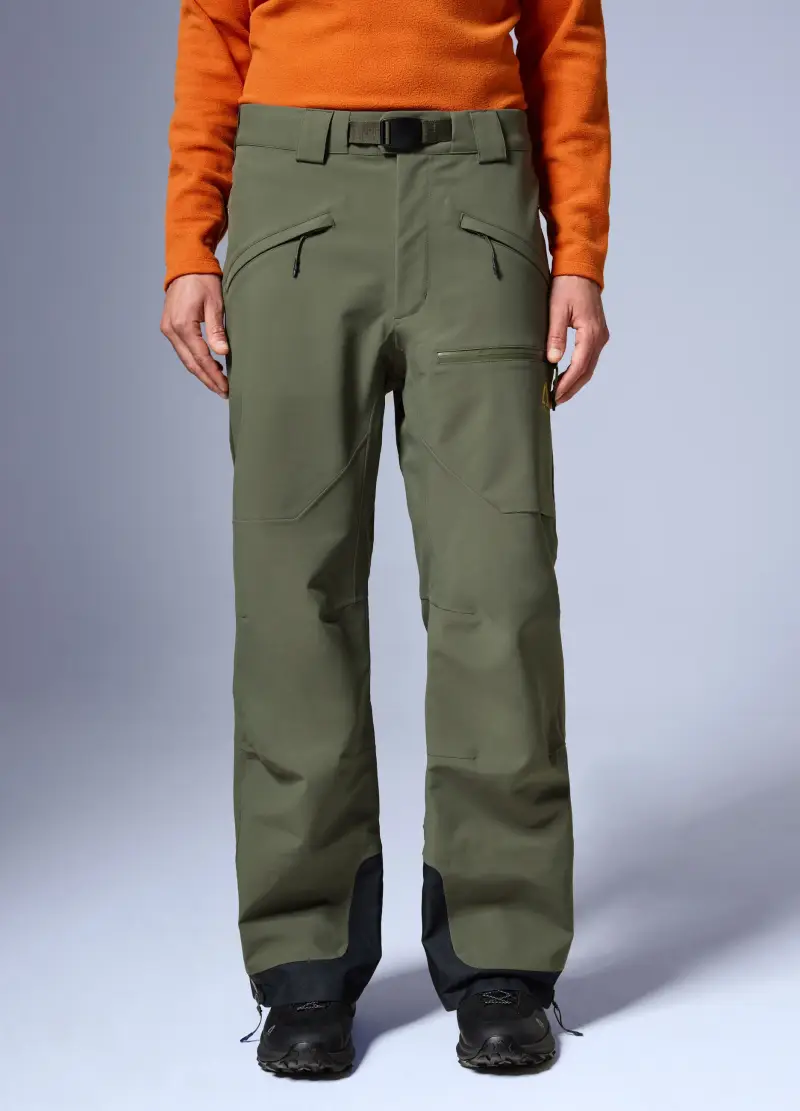 Pantaloni Guscio Altavia With Deborah Compagnoni, Unisex, Verde miniatura 2