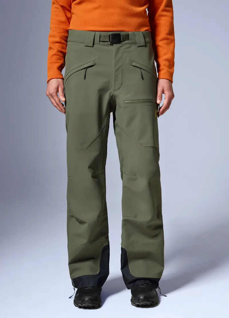 Pantaloni Guscio Altavia With Deborah Compagnoni, Unisex, Verde miniatura 2