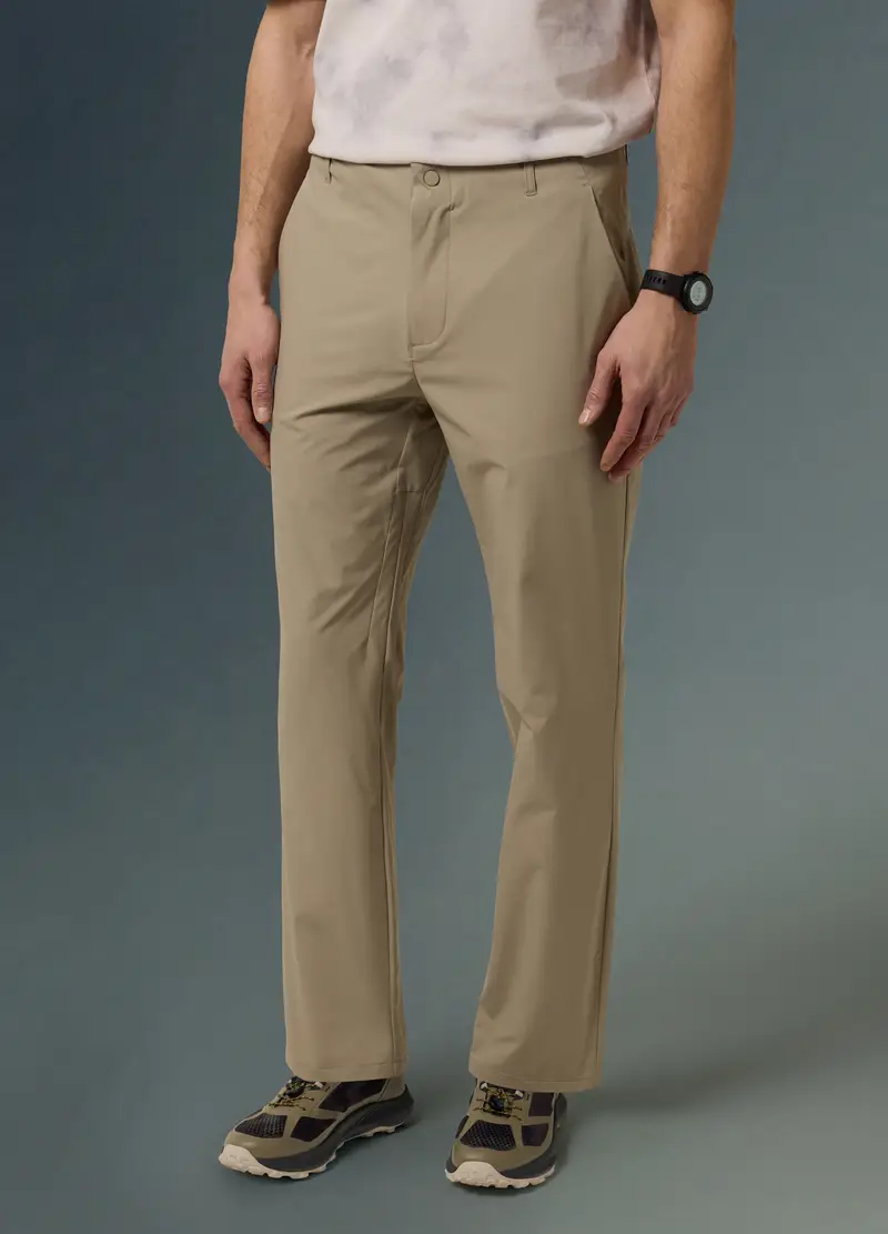 Pantaloni Travel Altavia With Deborah Compagnoni, Uomo, Beige miniatura 2