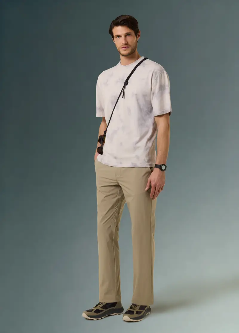 Pantaloni Travel Altavia With Deborah Compagnoni, Uomo, Beige