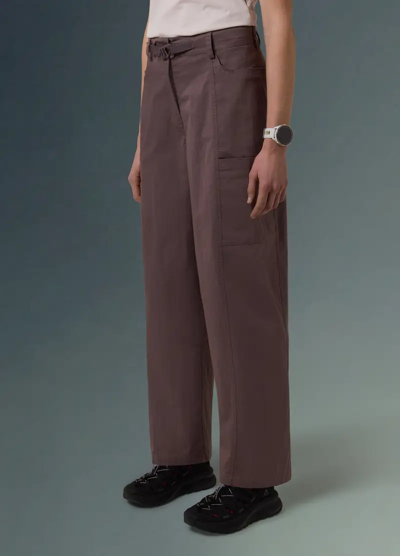 Pantaloni Utility Barrel Altavia With Deborah Compagnoni, Donna, Viola miniatura 2