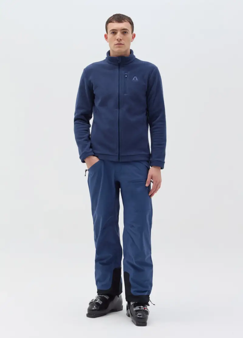 Pile Full Zip Altavia With Deborah Compagnoni, Uomo, Blu