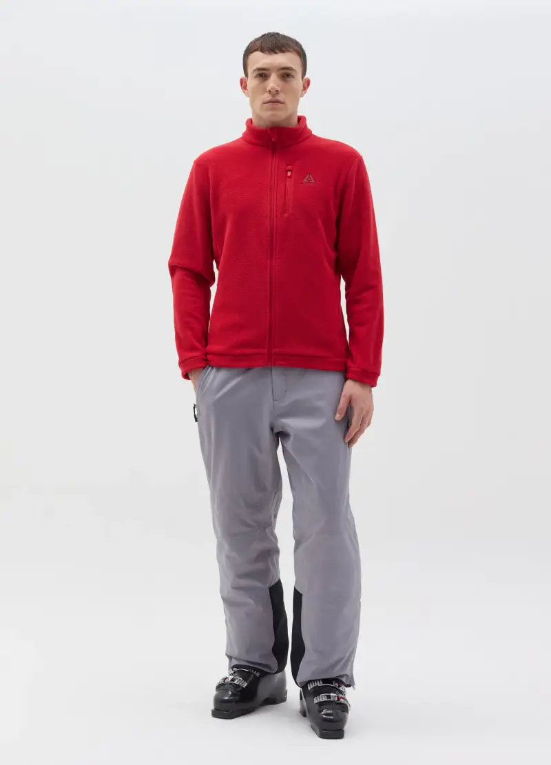 Pile Full-zip Altavia With Deborah Compagnoni, Uomo, Rosso miniatura 2