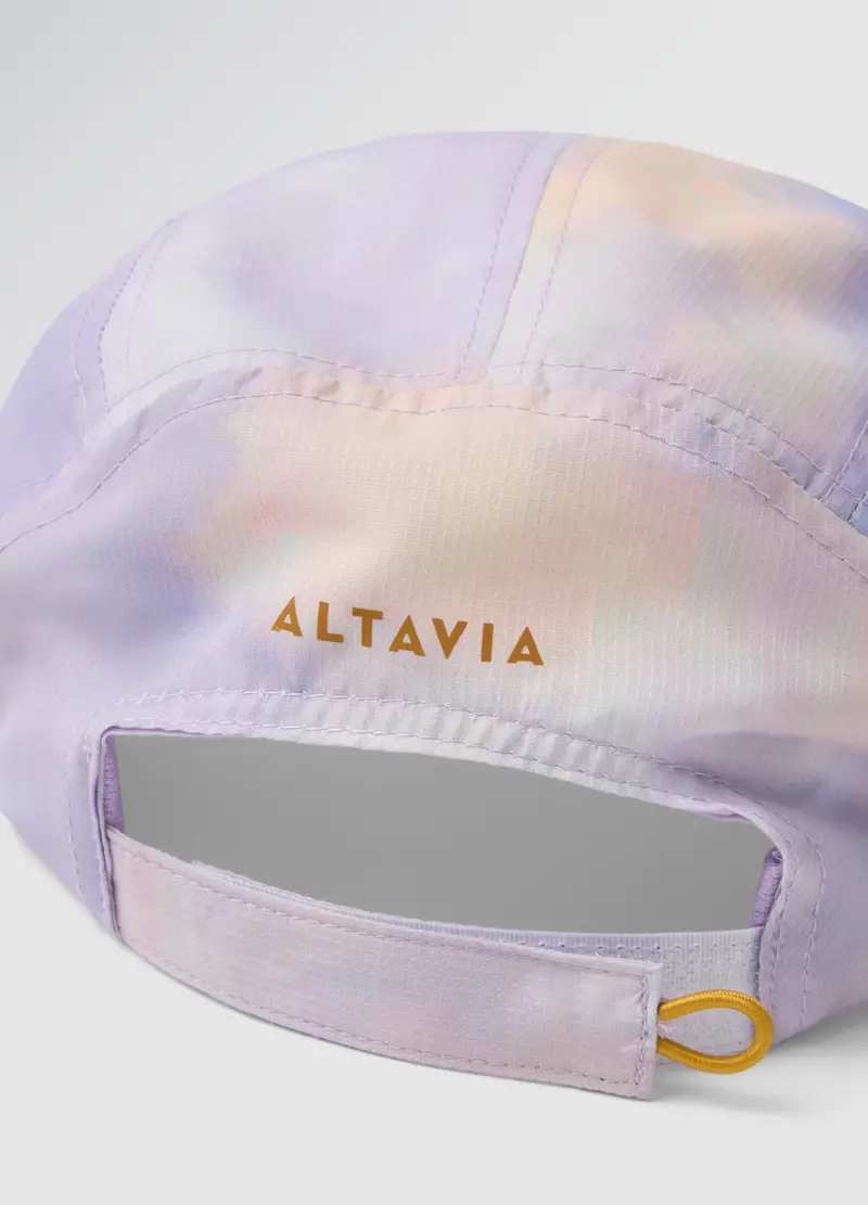 Running Cap Effetto Tie Dye Altavia With Deborah Compagnoni, Donna, Multicolor miniatura 3