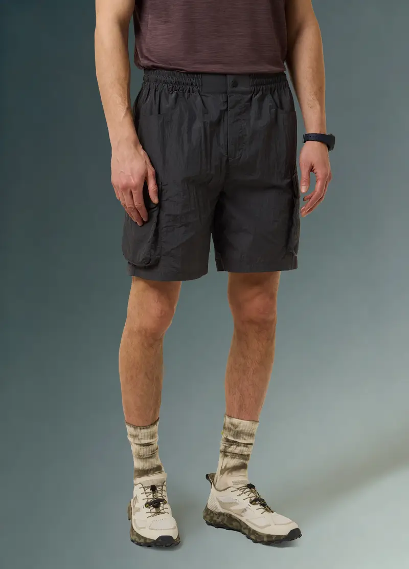 Shorts Cargo Altavia With Deborah Compagnoni, Uomo, Grigio miniatura 2