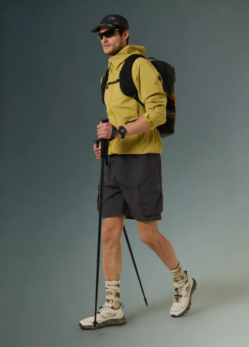 Shorts Cargo Altavia With Deborah Compagnoni, Uomo, Grigio