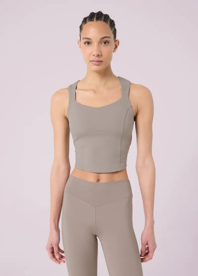 Altavia Studio Top Donna Beige 4330059 miniatura 3