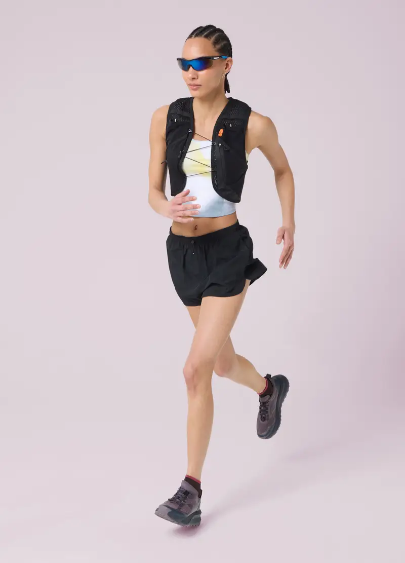 Fitness Shorts In Tessuto Leggero Altavia Studio, Donna, Nero