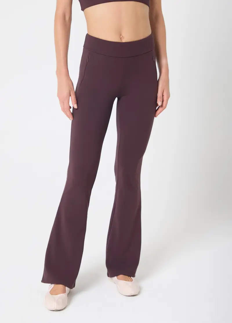 Altavia Studio Leggings Donna Marrone 4122652 miniatura 2