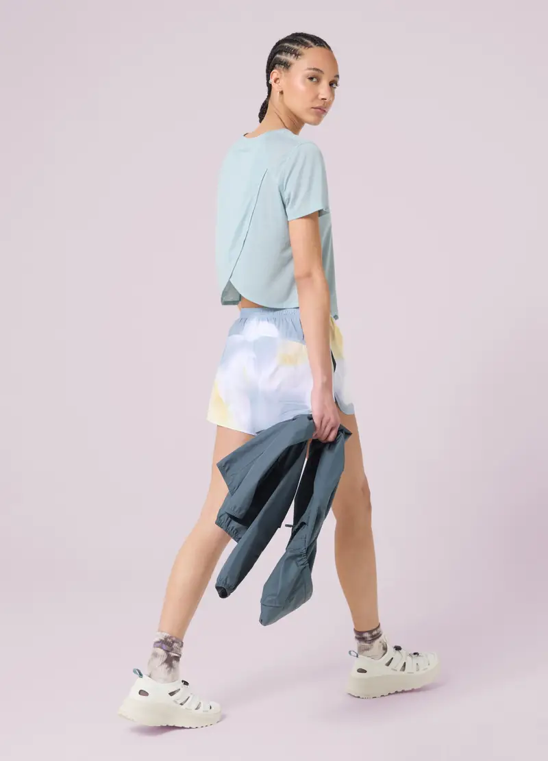 T-shirt In Tessuto Morbido Altavia Studio, Donna, Azzurro