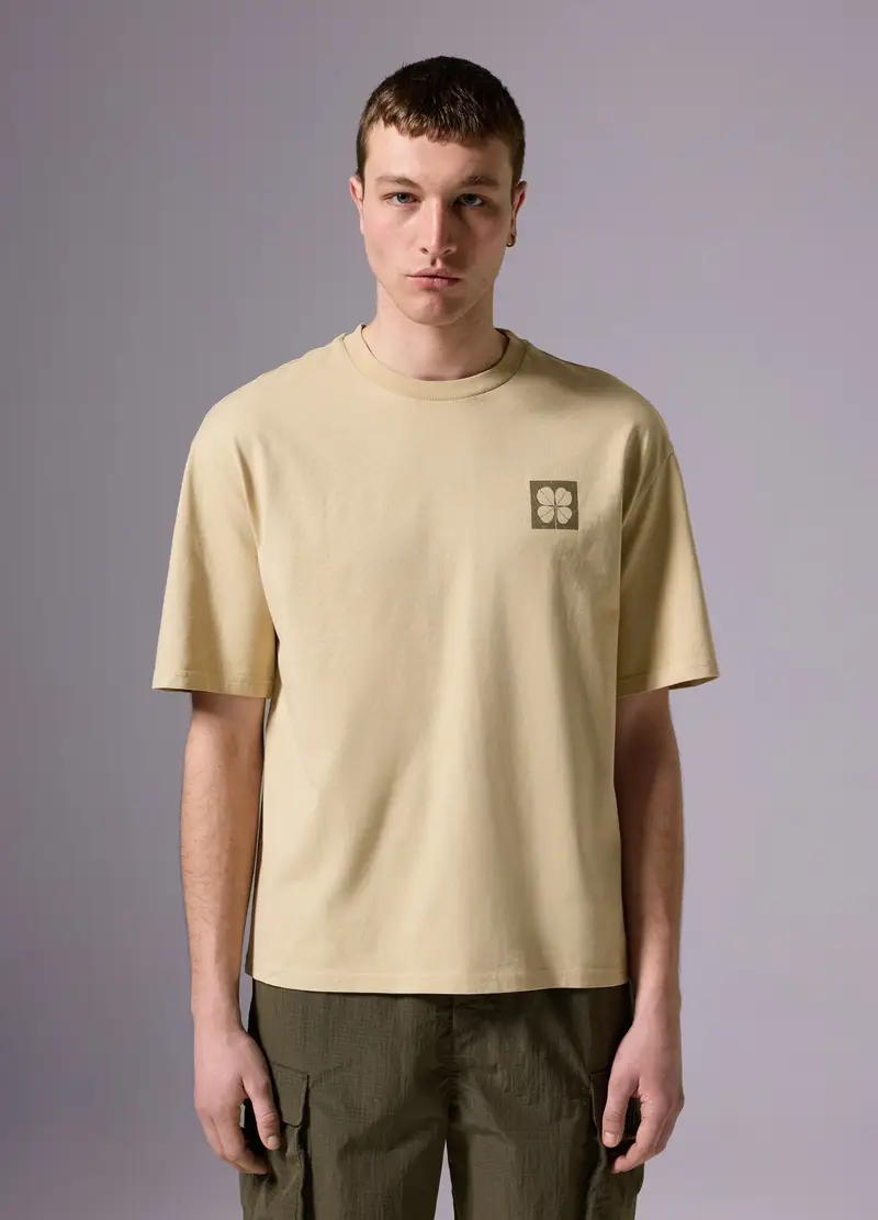 ALTAVIA T-shirt Uomo Beige 4252174 miniatura 2