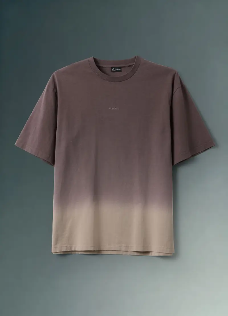 T-shirt In Misto Cotone-canapa Altavia With Deborah Compagnoni, Uomo, Marrone