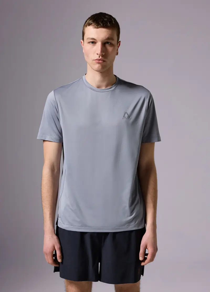 ALTAVIA T-shirt Uomo Azzurro 4221747 miniatura 2