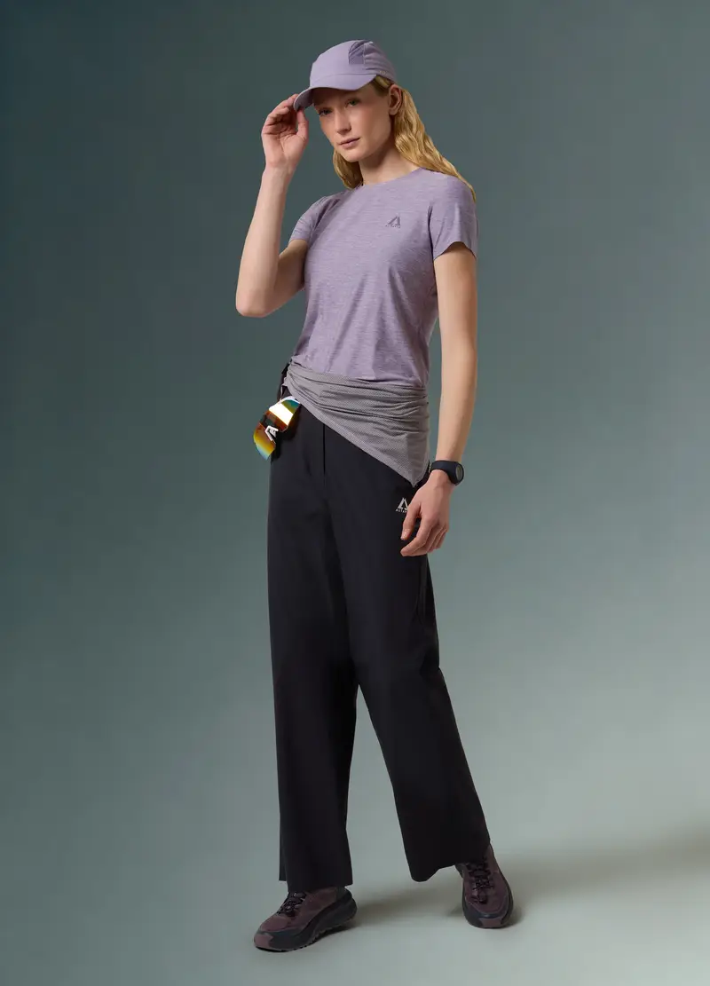 T-shirt Tecnica Altavia With Deborah Compagnoni, Donna, Viola miniatura 2