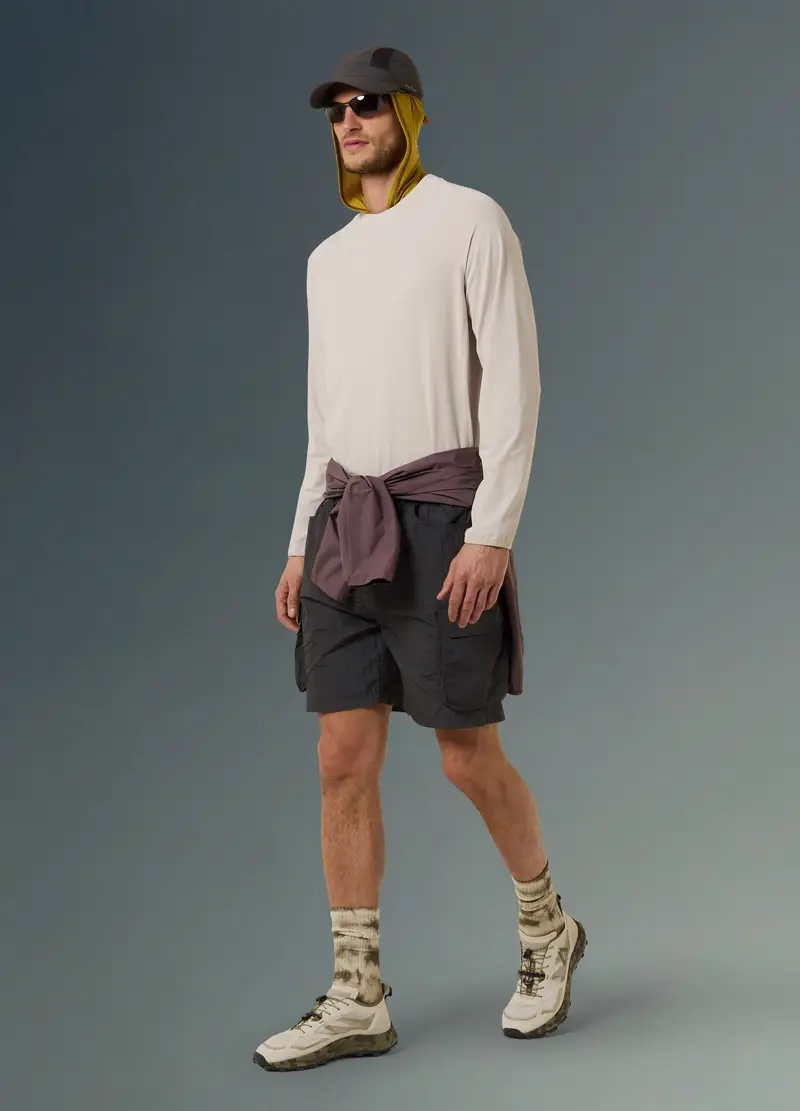 T-shirt Tecnica Spf Altavia With Deborah Compagnoni, Uomo, Bianco miniatura 2