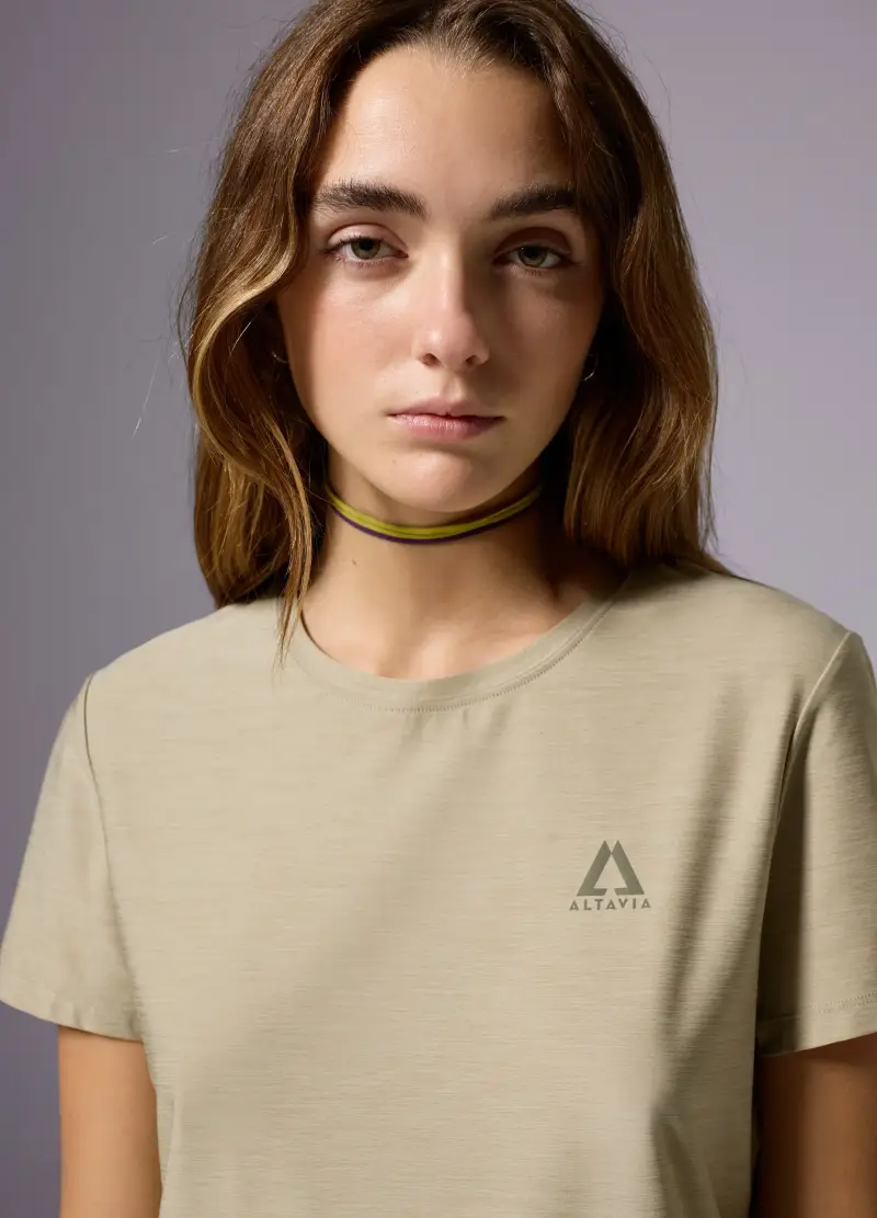 ALTAVIA T-shirt Donna Beige 3983846
