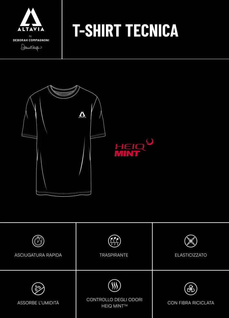 ALTAVIA T-shirt Donna Viola 4252169 miniatura 3