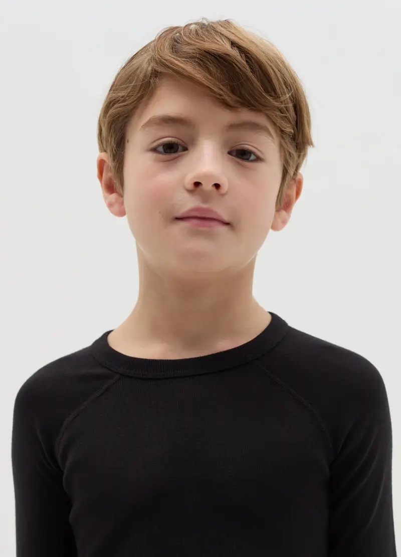 ALTAVIA T-shirt Bambino Nero 3188695 miniatura 3